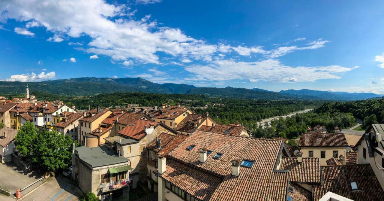 Апартаменты Attico Panoramico In Centro - Civetta Беллуно Экстерьер фото